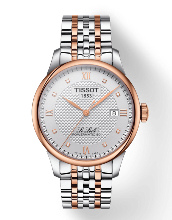 Tissot Le Locle Automatic Cosc Silver Dial Two Tone Steel Strap Watch For Men - T006.407.22.036.00 Buy Now By Tissot