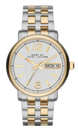 Marc Jacobs Fergus Silver Dial Two Tone Steel Strap Watch for Women - MBM8652 Buy Now By Marc Jacobs