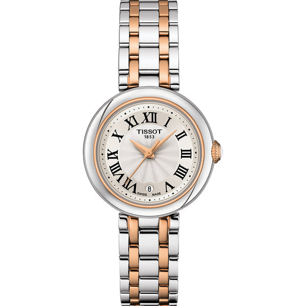 Tissot Bellissima Lady Small Mother of Pearl Dial Two Tone Steel Strap Watch For Women - T126.010.22.013.01 Buy Now By Tissot