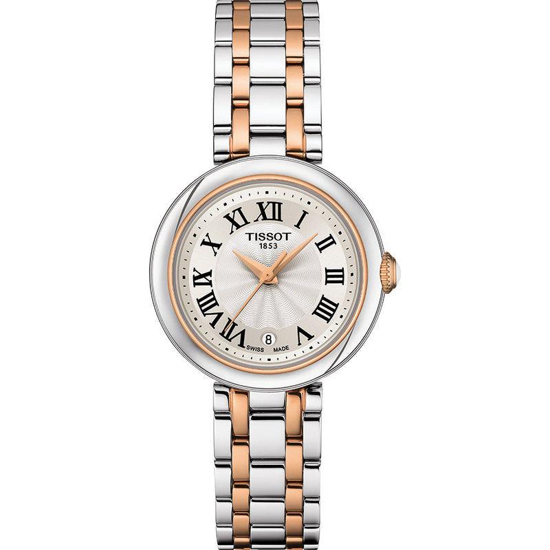 Tissot Bellissima Lady Small Mother of Pearl Dial Two Tone Steel Strap Watch For Women - T126.010.22.013.01 Buy Now By Tissot