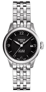 Tissot Le Locle Small Automatic Black Dial Silver Steel Strap Watch For Women - T41.1.183.54 Buy Now By Tissot