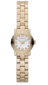 Marc Jacobs Amy Dinky White Dial Gold Steel Strap Watch for Women - MBM3226 Buy Now By Marc Jacobs
