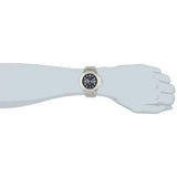 Guess Rigor Quartz Black Dial Silver Steel Strap Watch For Men - W0218G2 Buy Now By Guess