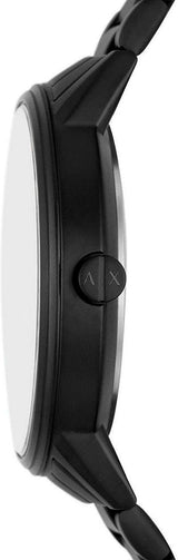 Armani Exchange Cayde Chronograph Black Dial Black Steel Strap Watch for Men - AX2748 Buy Now By Armani Exchange
