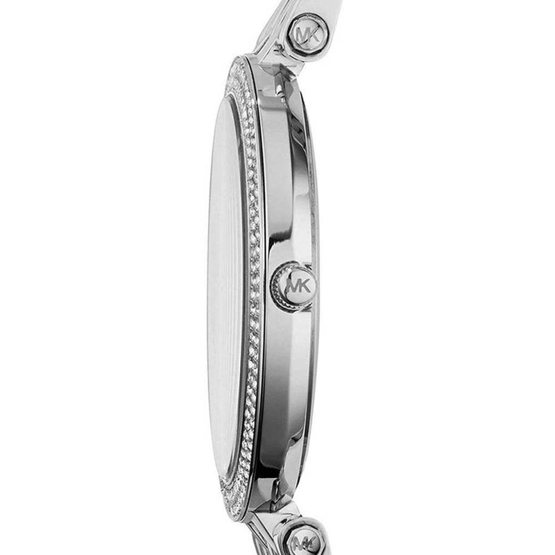 Michael Kors Darci Crystal Pink Dial Silver Stainless Steel Strap Watch for Women - MK3352 Buy Now By Michael Kors