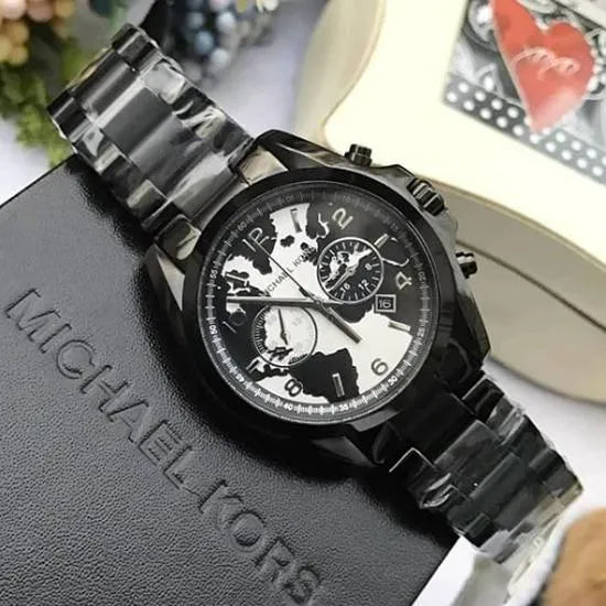 Michael Kors Bradshaw Hungry Black Dial Black Steel Strap Watch for Women - MK6271 Buy Now By Michael Kors