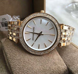 Michael Kors Darci Mother of Pearl Dial Gold Steel Strap Watch for Women - MK3219 Buy Now By Michael Kors