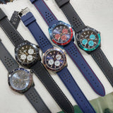 Guess Odyssey Analog Blue Dial Blue Rubber Strap Watch For Men - W1108G1 Buy Now By Guess