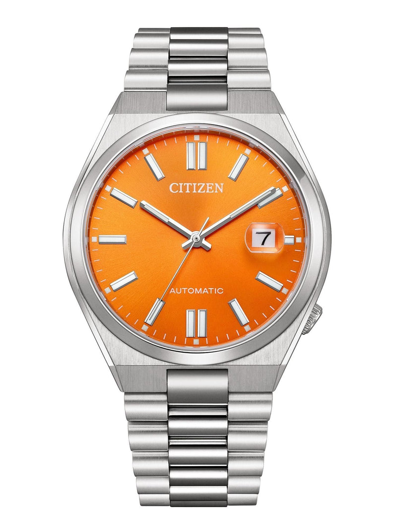 Citizen x Pantone Automatic Blazing Red Dial Silver Steel Strap Watch For Men - NJ0158-89W Buy Now By Citizen