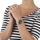 Marc Jacobs Baker Dexter Black Dial Gold Steel Strap Watch for Women - MBM3421 Buy Now By Marc Jacobs