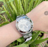 Marc Jacobs Blade White Dial SIlver Steel Strap Watch for Women - MBM3100 Buy Now By Marc Jacobs