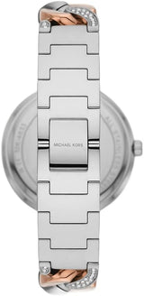 Shop Michael Kors Catelyn Quartz Silver Dial Two Tone Steel Strap Watch For Women - MK4634 in USA
