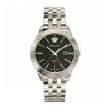 Versace Univers Analog Black Dial Silver Steel Strap Watch for Men - VEBK00418 Buy Now By Versace