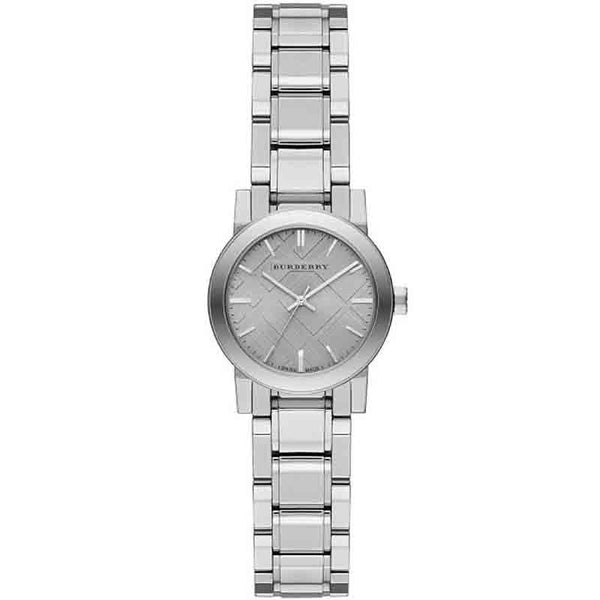 Burberry The City Silver Diamonds Dial Silver Steel Strap Watch for Women - BU9230 Buy Now By Burberry