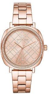 Michael Kors Nia Quartz Rose Gold Dial Rose Gold Steel Strap Watch For Women - MK3990 Buy Now By Michael Kors