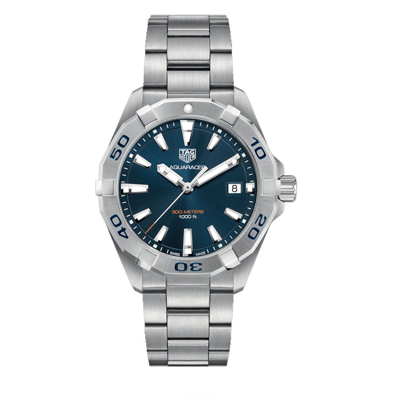 Shop Tag Heuer Aquaracer Blue Dial Watch for Men - WBD1112.BA0928 in USA