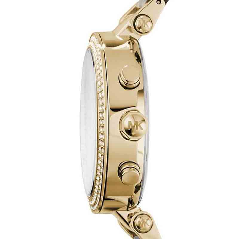 Michael Kors Parker White Dial Two Tone Steel Strap Watch for Women - MK6313 Buy Now By Michael Kors