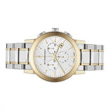 Burberry The City White Dial Two Tone Steel Strap Watch for Men - BU9751 Buy Now By Burberry