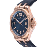 Maurice Lacroix Aikon Date Limited Edition Blue Dial Blue Leather Strap Watch For Men - AI1028-BRZ01-420-1 Buy Now By Maurice Lacroix