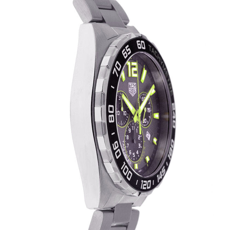 Tag Heuer Formula 1 Chronograph Grey Dial Silver Steel Strap Watch for Men - CAZ101AG.BA0842 Buy Now By Tag Heuer