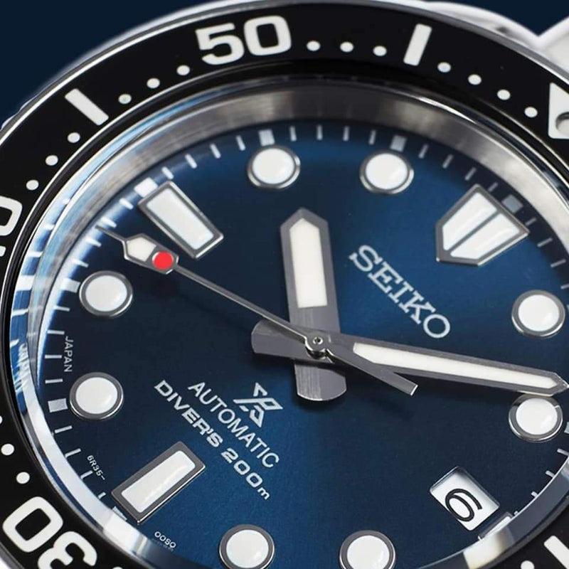 Shop Seiko Prospex Sea Automatic Diver Green Dial Silver Steel Strap Watch For Men - SPB187J1 in USA