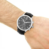Tissot Chrono XL Classic Black Dial Black Leather Strap Watch For Men - T116.617.16.057.00 Buy Now By Tissot