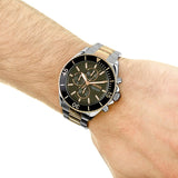 Hugo Boss Ocean Edition Black Dial Two Tone Steel Strap Watch for Men - 1513705 Buy Now By Hugo Boss