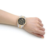 Michael Kors Bradshaw Blue Dial Two Tone Steel Strap Watch for Women - MK5976 Buy Now By Michael Kors
