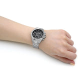 Hugo Boss Novia Black Dial Silver Steel Strap Watch for Women - 1502614 Buy Now By Hugo Boss