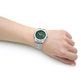 Maurice Lacroix Aikon Date Quartz Green Dial Silver Steel Strap Watch for Men - AI1108-SS002-630-1 Buy Now By Maurice Lacroix