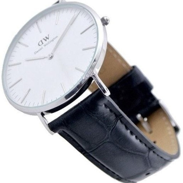 Daniel Wellington Classic Reading White Dial Black Leather Strap Watch For Women - DW00100058 Buy Now By Daniel Wellington