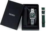 Shop Seiko Prospex 140th Anniversary Limited Divers Green Dial Silver Steel Strap Watch For Men - SPB207J1 in USA