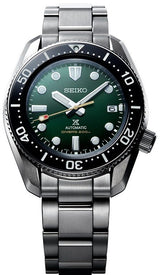 Shop Seiko Prospex 140th Anniversary Limited Divers Green Dial Silver Steel Strap Watch For Men - SPB207J1 in USA