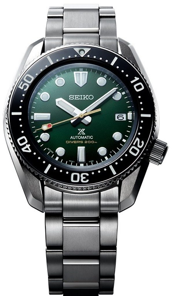 Shop Seiko Prospex 140th Anniversary Limited Divers Green Dial Silver Steel Strap Watch For Men - SPB207J1 in USA