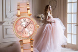 Michael Kors Parker Pink Dial Two Tone Steel Strap Watch for Women - MK6110 Buy Now By Michael Kors