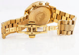 Emporio Armani Chronograph Black Dial Gold Steel Strap Watch For Men - AR5857 Buy Now By Emporio Armani