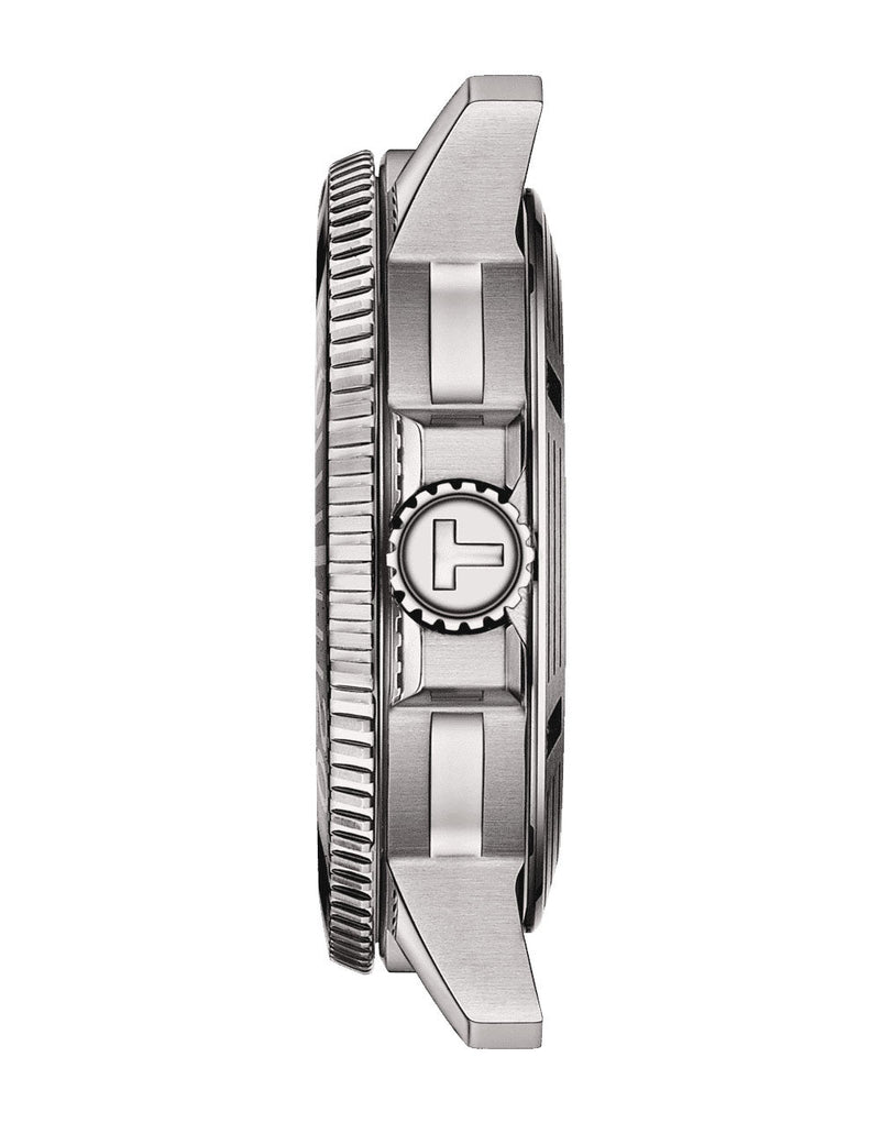 Tissot Seastar 1000 Powermatic 80 Blue Dial SIlver Mesh Bracelet Watch For Men - T120.407.11.041.02 Buy Now By Tissot