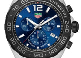 Shop Tag Heuer Formula 1 Chronograph Blue Dial Silver Steel Strap Watch for Men - CAZ101AV.BA0842 in USA