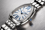 Bvlgari Serpenti Seduttori Diamonds White Gold Dial White Gold Steel Strap Watch for Women - SERPENTI103148