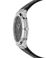 Salvatore Ferragamo F-80 Classic Black Dial Black Leather Strap Watch for Men - SFDT00219 Buy Now By Salvatore Ferragamo