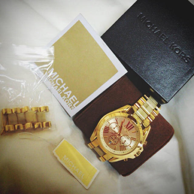 Michael Kors Bradshaw Gold Dial Gold Steel Strap Watch for Women - MK5722 Buy Now By Michael Kors