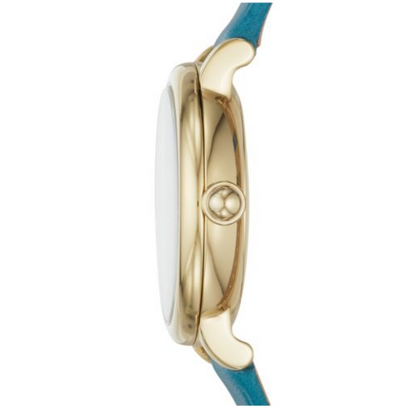 Marc Jacobs Roxy Silver Dial Green Leather Strap Watch for Women - MJ1633 Buy Now By Marc Jacobs