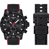Tissot Supersport Chrono Giro D'Italia Black Dial Black Nylon Strap Watch for Men - T125.617.37.051.00 Buy Now By Tissot