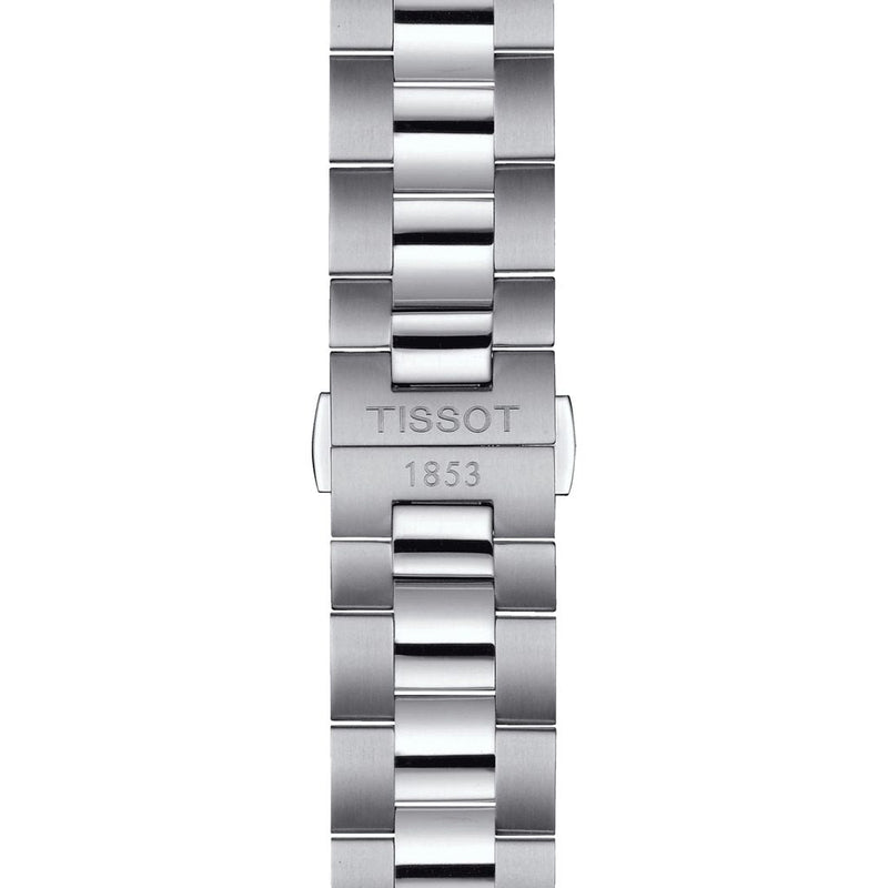 Tissot Gentleman Powermatic 80 Silicium Green Dial Silver Steel Strap Watch For Men - T127.407.11.091.01 Buy Now By Tissot