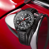 Tissot T Sport PRS 516 Chronograph Black Dial Black Leather Strap Watch for Men - T131.617.36.052.00 Buy Now By Tissot