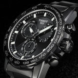 Tissot Supersport Chrono Black Dial Black Steel Strap Watch For Men - T125.617.33.051.00 Buy Now By Tissot