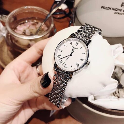 Tissot T Classic Everytime Small White Dial Silver Mesh Bracelet Watch For Women - T109.210.11.033.00 Buy Now By Tissot