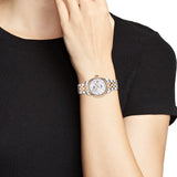 Tissot Le Locle Automatic Lady Mother of Pearl Dial Two Tone Steel Strap Watch For Women - T006.207.22.116.00 Buy Now By Tissot