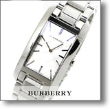 Shop Burberry Heritage Silver Dial Silver Steel Strap Watch For Women - BU9400 in USA