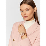 Michael Kors Ritz Chronograph Rose Gold Dial Rose Gold Steel Strap Watch for Women - MK6357 Buy Now By Michael Kors